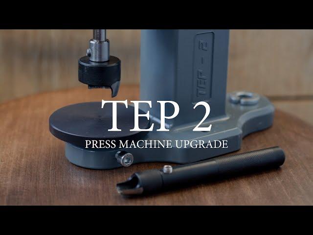 TEP 2 press machine upgrade. Part 2. Leathercraft tools