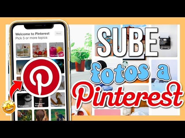 Como subir fotos a Pinterest  |Soy César