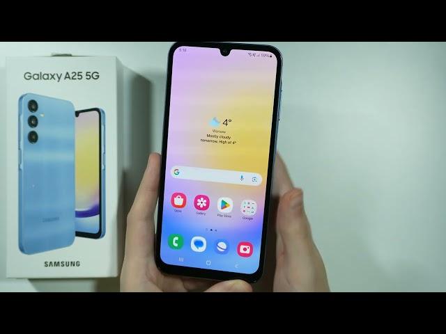 Samsung Galaxy A25 5G: Fingerprint Sensor Speed Test