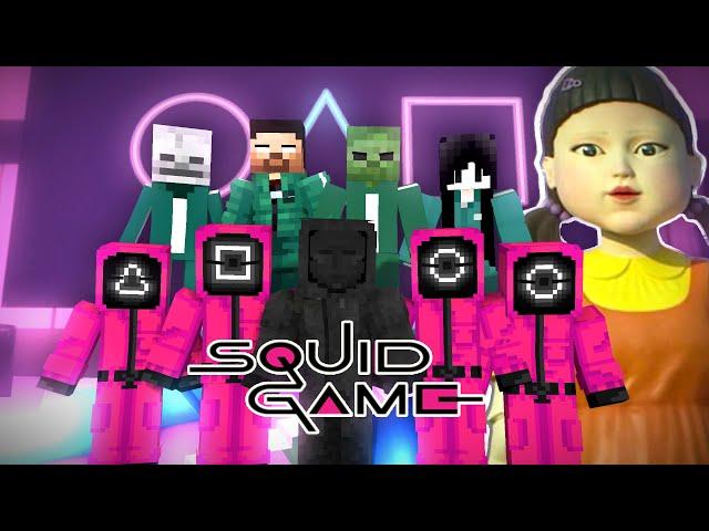 Squid Game : Reverse the Game to Pay their Wrong Doing #minecraft #animation #movie #comedy