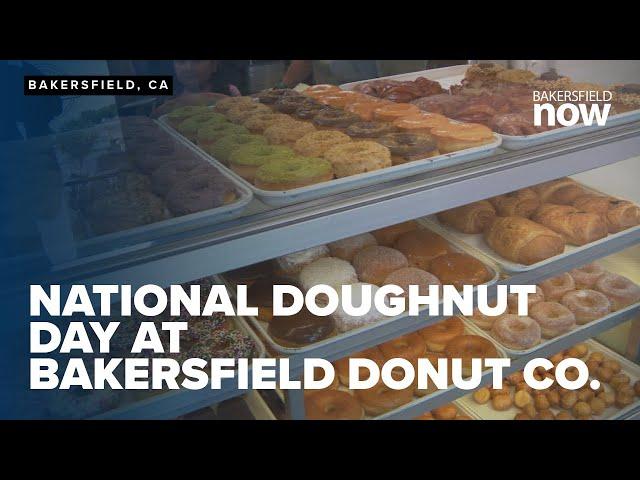 Celebrating National Doughnut Day with Bakersfield Donut Co.