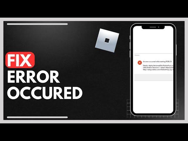 How To Fix An Error Occurred And Roblox Cannot Continue Expected Channel Name