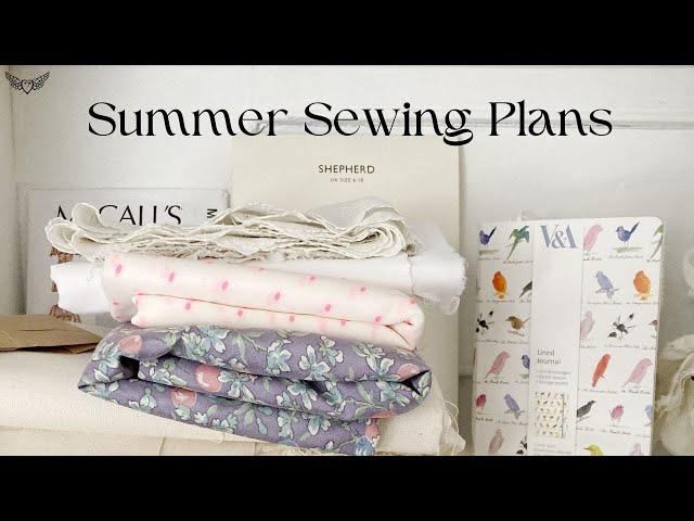 My Summer Sewing Plans & Fabric Haul