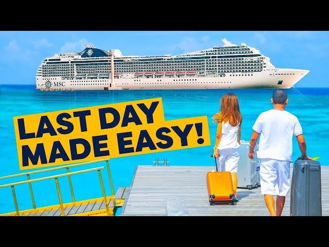 How to DISEMBARK from a Cruise Ship Like a Pro