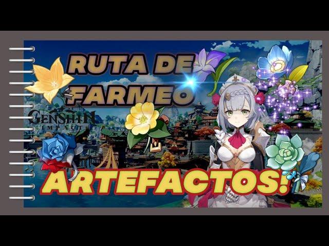 Como Farmear ️ARTEFACTOS️ en Genshin Impact SIN resina