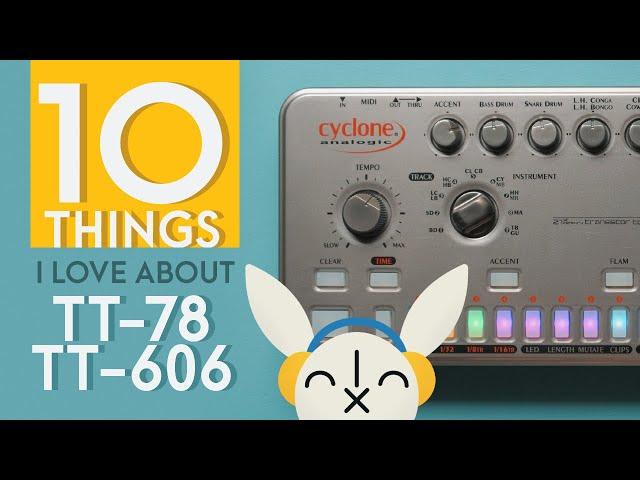 10 Things I love about the TT-78 / TT-606 | Every drum machine should have these