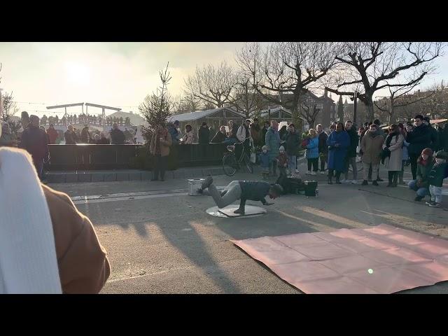 Street Dance performance in Amsterdam