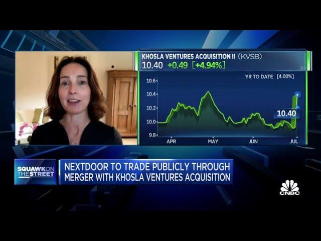 Nextdoor CEO on going public through SPAC, growth outlook and more