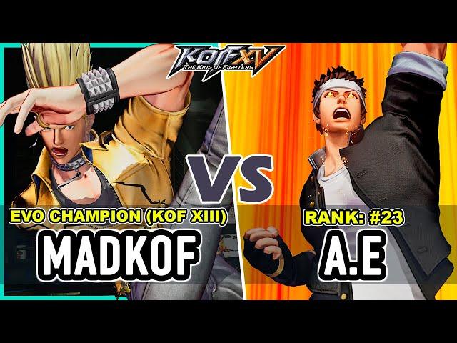 KOF XV  Madkof (Heidern/Benimaru/Shun'ei) vs A.E (Shingo/B.Jenet/Shermie)  Steam