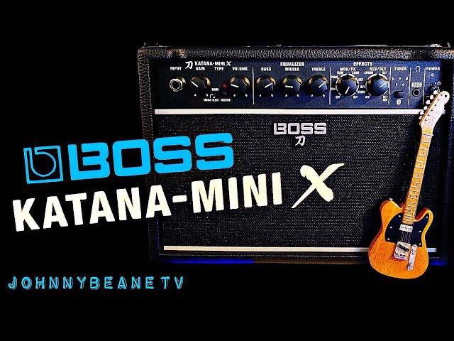 Boss Katana Mini X Demo with Custom EVH Wolfgang Guitar | Unboxing & Review. 12/28/24