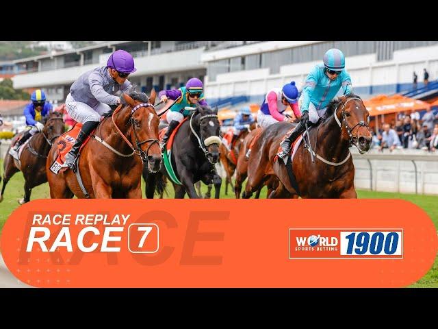 20240511 Hollywoodbets Greyville Race 7 won by FUTURE SWING