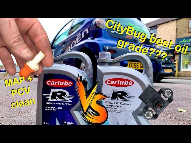 CityBug Using Oil? Best Oil Type/Oil Grade? Also PCV Valve & MAP Sensor Cleaning (C1/107/Aygo)