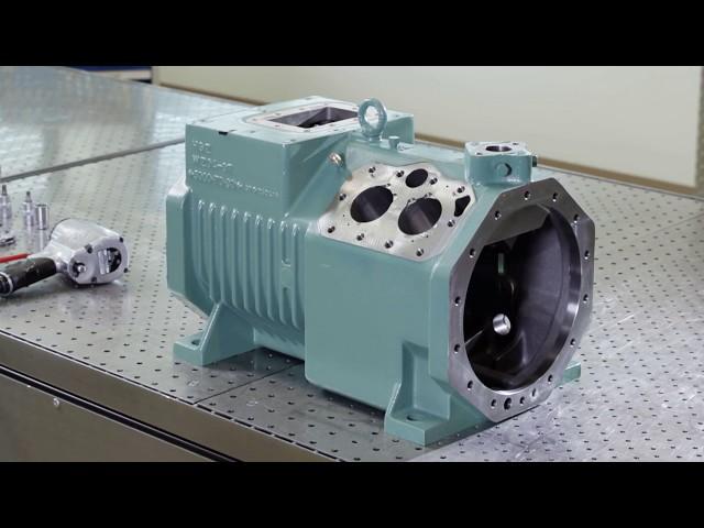 A look inside a BITZER reciprocating compressor for refrigeration