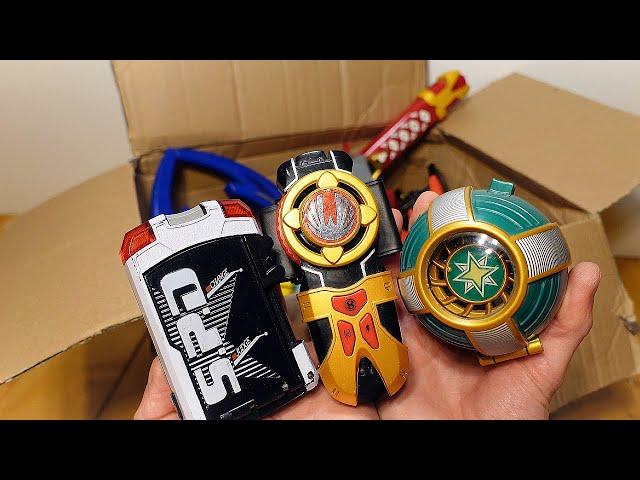 Power Ranger Lot Unboxing Ninja Storm, S.P.D. And More!