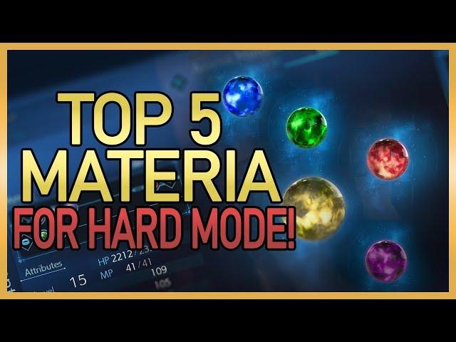 Final Fantasy 7 Remake Top 5 Best Materia In The Game To Use In Hard Mode