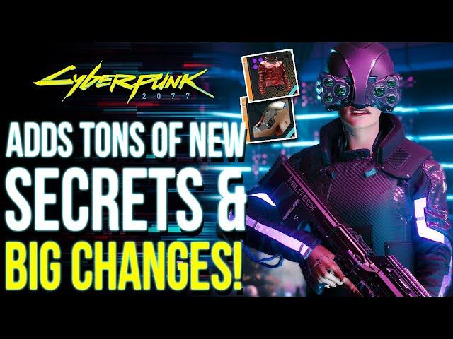 Cyberpunk 2077 - Secret Changes & NEW Legendary Items Added (Cyberpunk 2077 New Update 1.3)