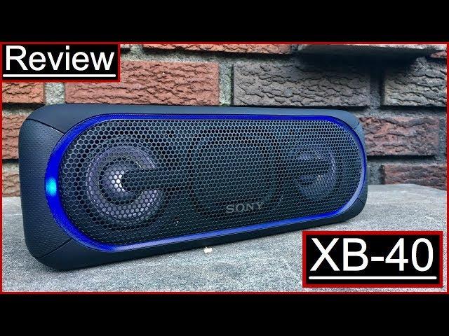 Sony SRS XB40 Review (It's On Sale!)