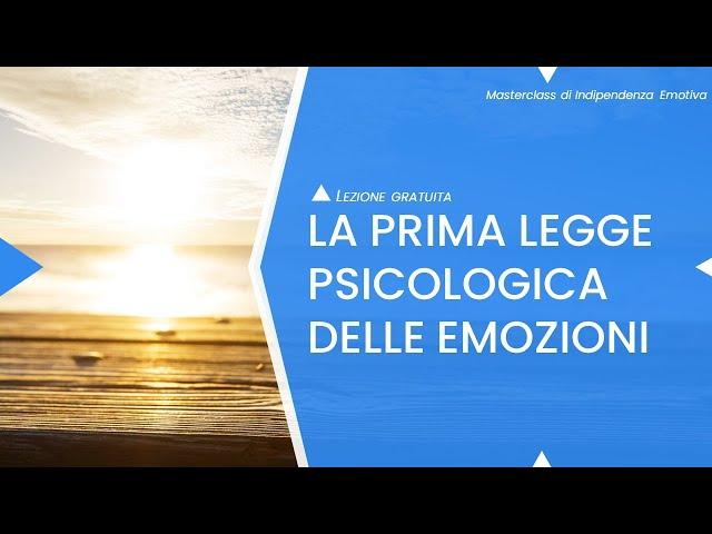 Indipendenza emotiva: la natura psicologica delle emozioni