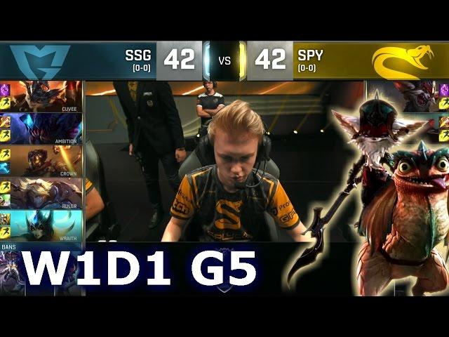 Samsung vs Splyce - Week 1 Day 1 | Group D LoL S6 World Championship 2016 W1D1 | SSG vs SPY Worlds