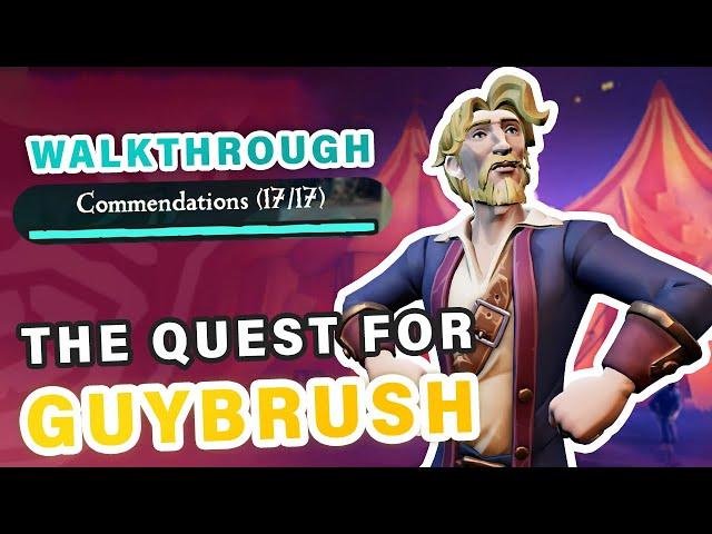 The Quest for Guybrush | Tall Tale Walkthrough Guide + All Commendations ► Sea of Thieves