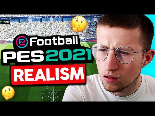 When A FIFA 21 YouTuber Plays PES 2021 Realistic Mod