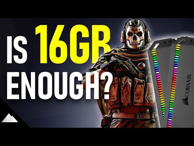 Gaming with 16GB RAM vs 32GB in 2022