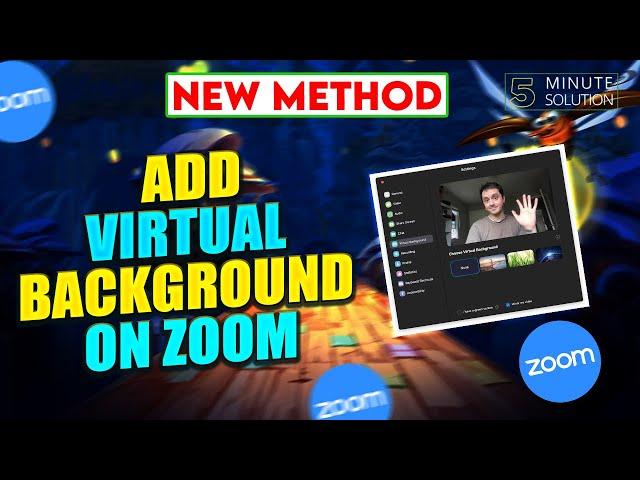 How To Add Virtual Background On Zoom 2024