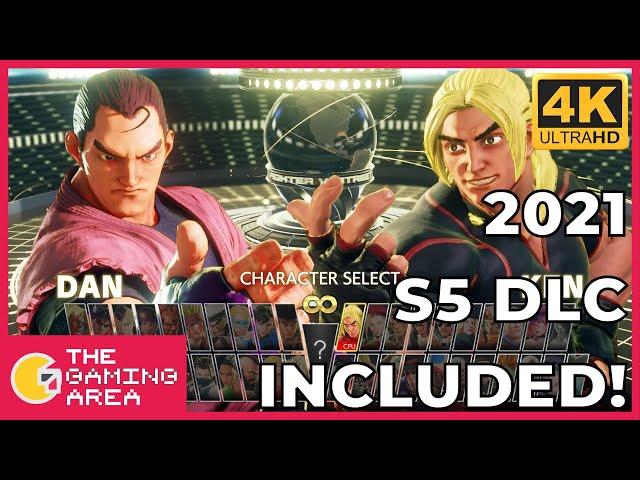 Street Fighter V Champion Edition 2021 - All Characters (DLC Included)