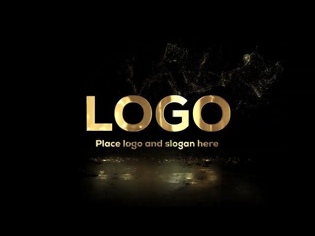 Golden Logo Intro Video Template V1 - After Effect Template