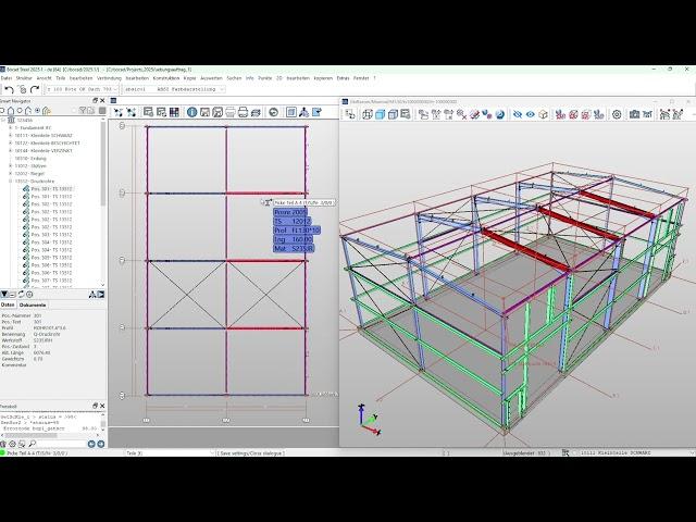 Custom bocad in Aktion: Lichtbandzarge | Custom bocad in Action: Skylight Frame