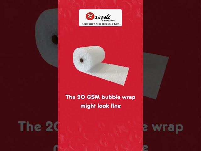 Bubble Wrap quality check for 30Gsm | Bubble wrap | Air bubble film | Bubble Film | Packaging roll.