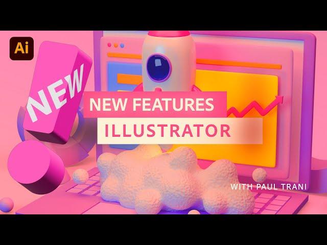 Illustrator New Features: Bulleted/Numbered Lists, History, OBJ Export, 3D Wireframe