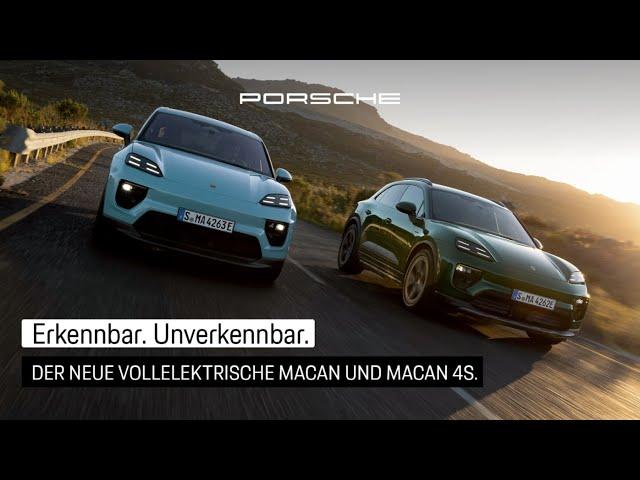 Beeindruckende E-Performance. Das sind die neuen vollelektrische Macan Modelle.