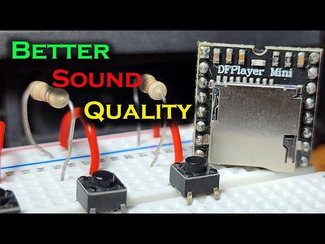 Enhance Your Arduino Projects with Better Sound Quality Using DFPlayer Mini MP3 Player