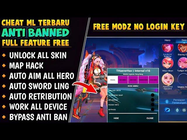 Mobile Legends Hack | Android + Ios | Mod Apk | Mlbb Hack | mobile legends bang bang mod menu