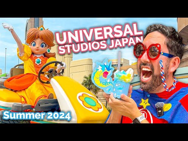 What's NEW at Universal Japan Summer 2024  Mario Parade, Pokémon Food, & Merch!