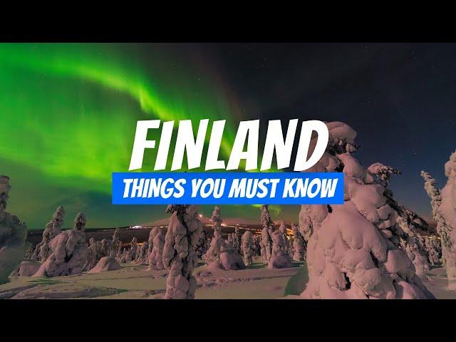 10 THINGS TO KNOW BEFORE YOU GO TO FINLAND | FINLAND TRAVEL TIPS