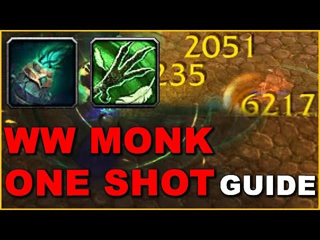 WOW SHADOWLANDS - WW Monk 9.1 HOW TO ONE SHOT