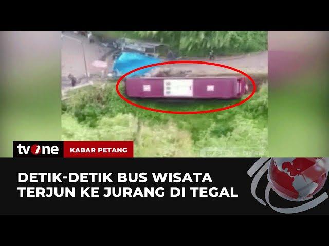 Detik-detik Mencekam Bus Wisata Terjun Ke Jurang | Kabar Petang tvOne