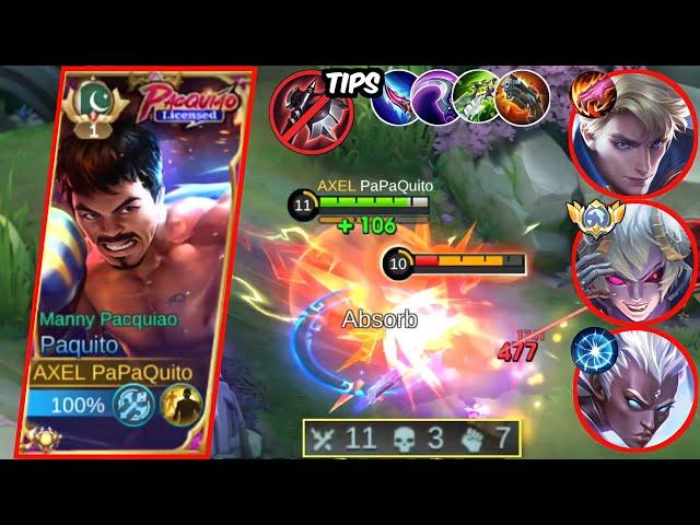 NEW BUFF PAQUITO TUTORIAL - HOW TO PLAY PAQUITO AFTER UPDATE | MLBB