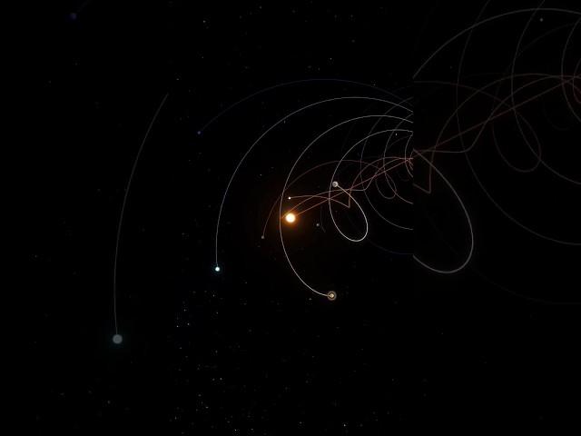 How Solar System really moves #shorts #solarsystem #space #viral #vfx #animation