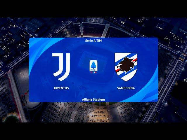 Juventus vs Sampdoria | Allianz Stadium | 2020-21 Serie A | PES 2021