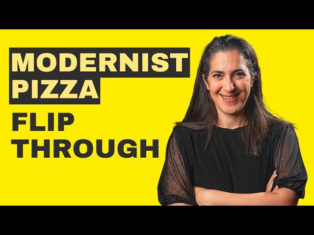 Flip Through MODERNIST PIZZA Book Review | Why this is the Best modernist pizza book
