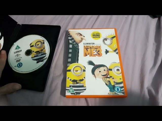 Despicable Me 3 DVD comparison (Standard version vs Box set version)