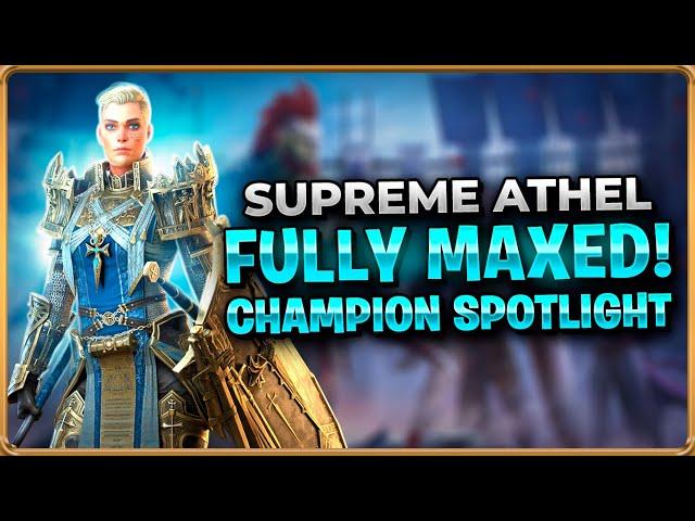 Were We WRONG About Her? Supreme Athel Champion Spotlight Raid Shadow Legends [Test Server]