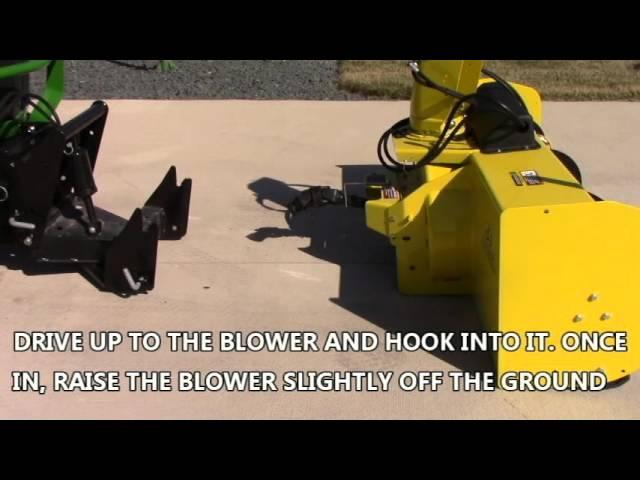 Minnesota Equipment 1025R Snow Blower Install