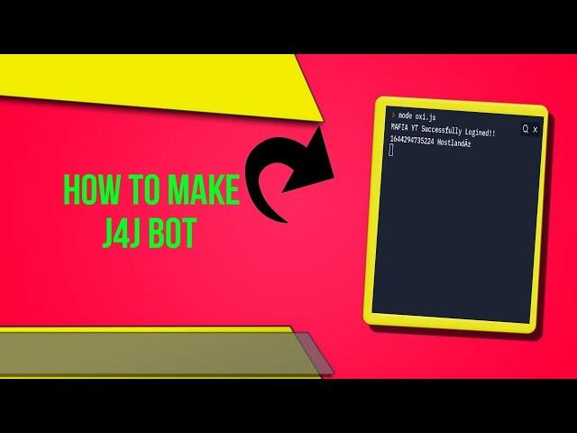 HOW TO MAKE J4J SELF BOT | DISCORD | J4J SELF BOT REPLIT