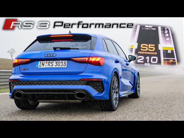 Audi RS3 Performance (407hp) | Launch Control & 100-200 km/h acceleration | Automann in 4K