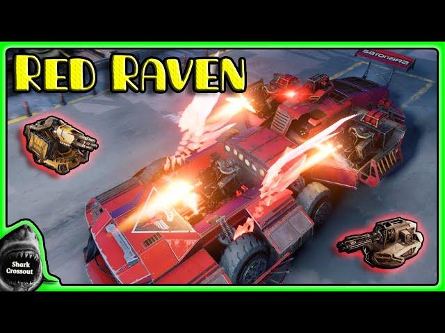 Red Raven  Arbiter + Aurora Artbuild [Crossout Gameplay ►201]