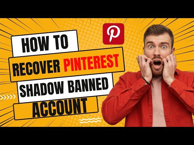 How to recover Pinterest shadow banned account | Have You Been Shadow Banned on Pinterest in 2023